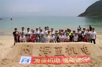陽春四月，海藍(lán)三門島狂歡之旅